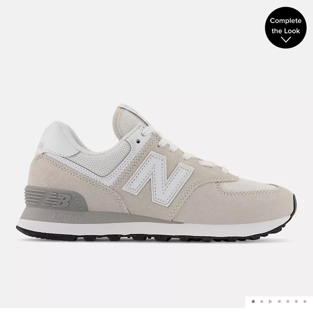 New Balance 574 : Nimbus cloud with white